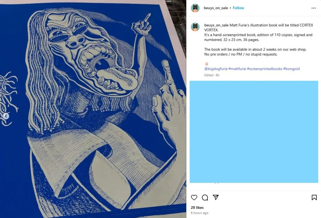 instagram post about gorth